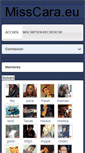 Mobile Screenshot of misscara.eu